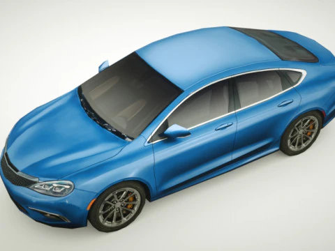 Универсальный седан v9 3D Модель