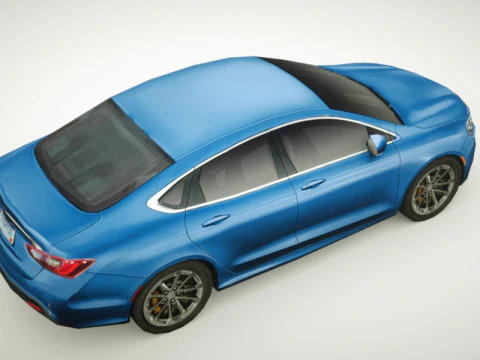 Универсальный седан v9 3D Модель