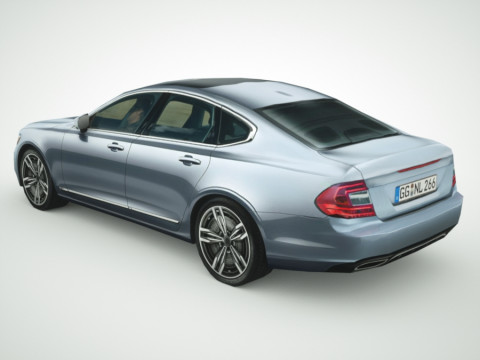 Generic Sedan v10 3D Модель