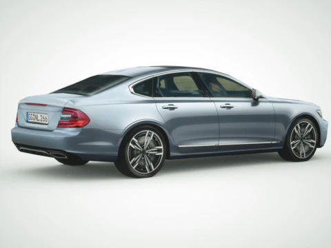 Generic Sedan v10 3D Model