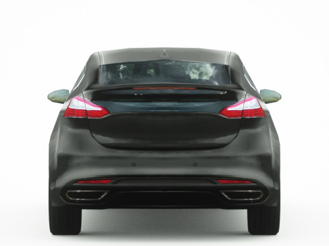 Generic Sedan v11 multi-colors Modelo 3D