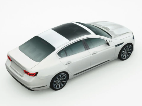 通用轿车 v12 3D 模型