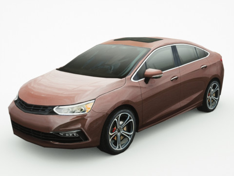 Generic Sedan v13 multi-colors 3D मॉडल