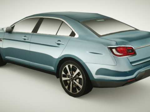 Generic Sedan v14 3D Model
