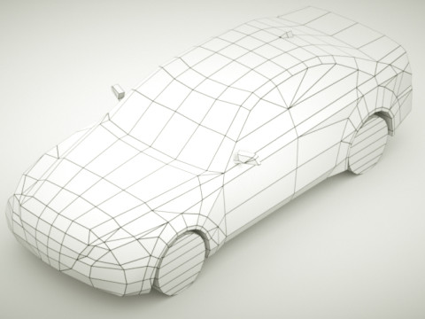 Generic Sedan v15 Modelo 3D