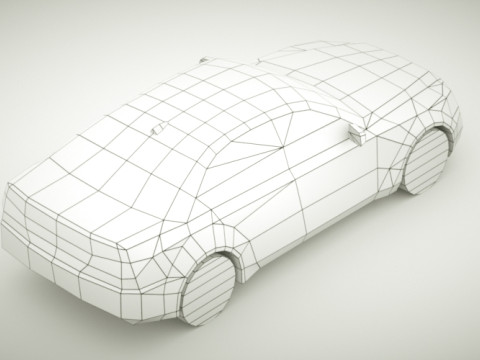 Generic Sedan v15 Modelo 3D