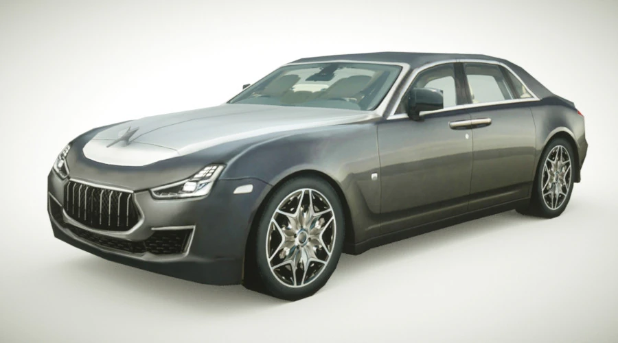 Ogólny sedan v16 Model 3D .c4d .max .obj .3ds .fbx .stl .blend