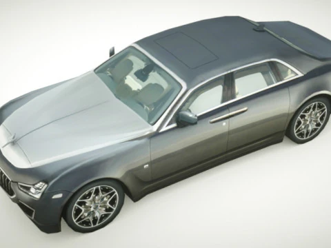 Og&oacute;lny sedan v16 Model 3D