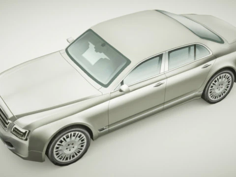 Generic Sedan v17 3D Model