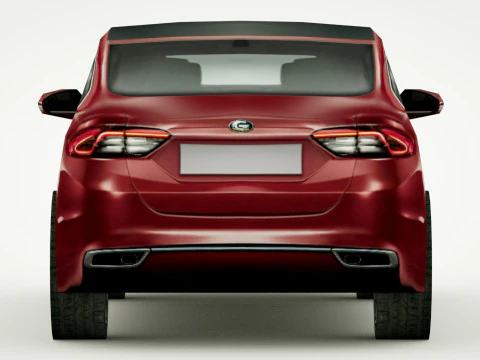 Generic Sedan v19 3D Model