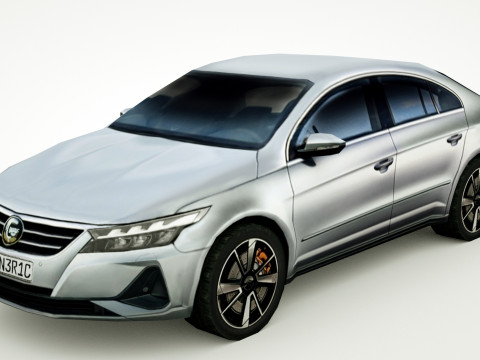 Generic Sedan v20 3D मॉडल