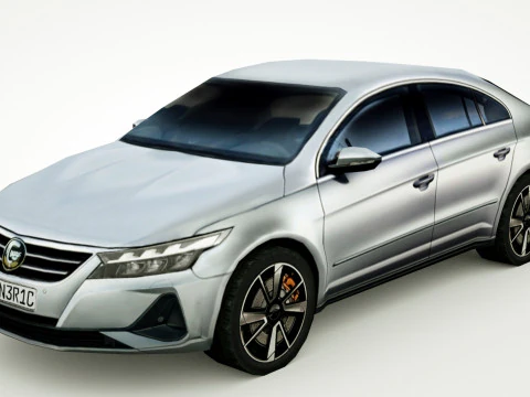 Generieke Sedan v20 3D Model