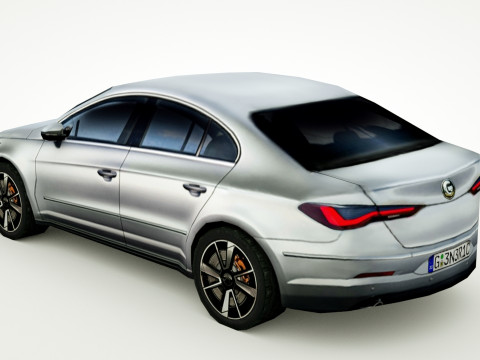 Generic Sedan v20 Model 3D