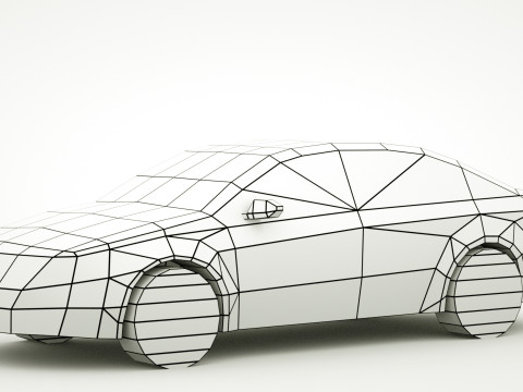 Generic Sedan v20 Model 3D