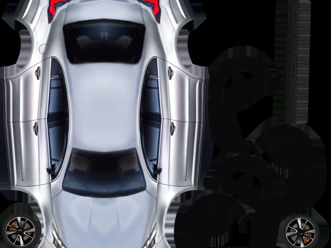 Sedan Generik v20 Model 3D