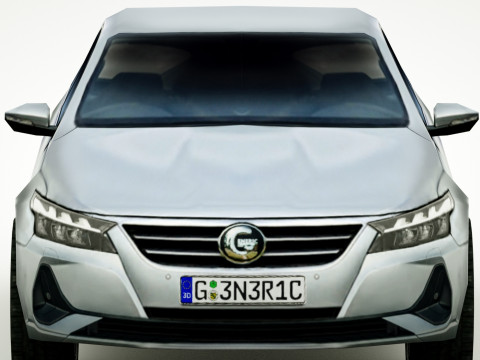Generic Sedan v20 Model 3D