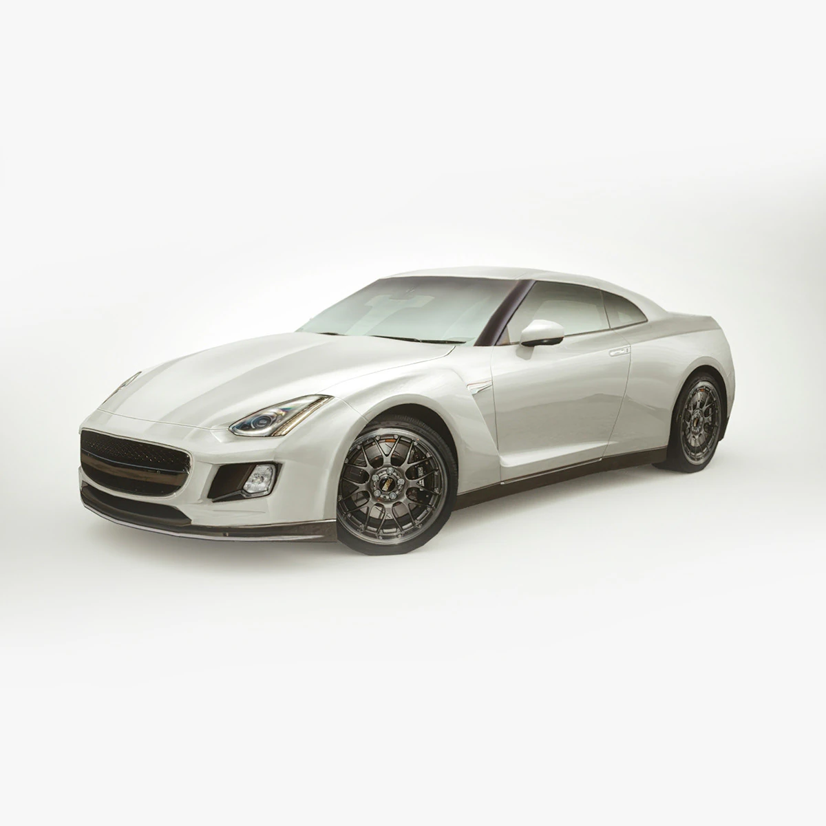 Generic Supercar v1 multicolors 3D Model .c4d .max .obj .3ds .fbx .stl .blend 
