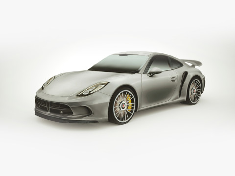 Generic Supercar v3 multicolors 3D Модель