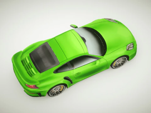 Generic Supercar v3 multicolors 3D Model