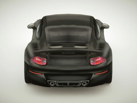 Generic Supercar v3 multicolors 3D Model