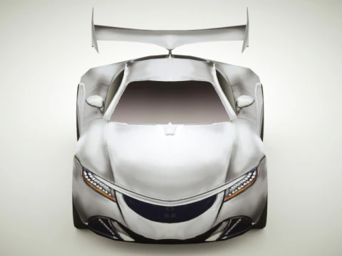 Multicolori Supercar v4 generici Modello 3D