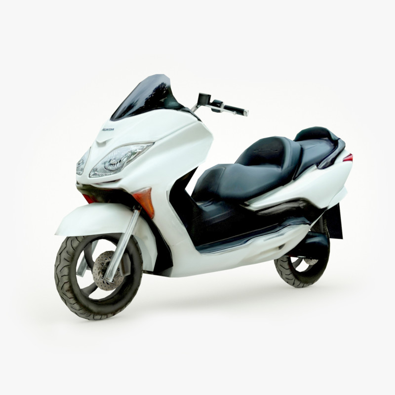 Honda Forza 250 MF08 3D Модель .c4d .max .obj .3ds .fbx .stl .blend