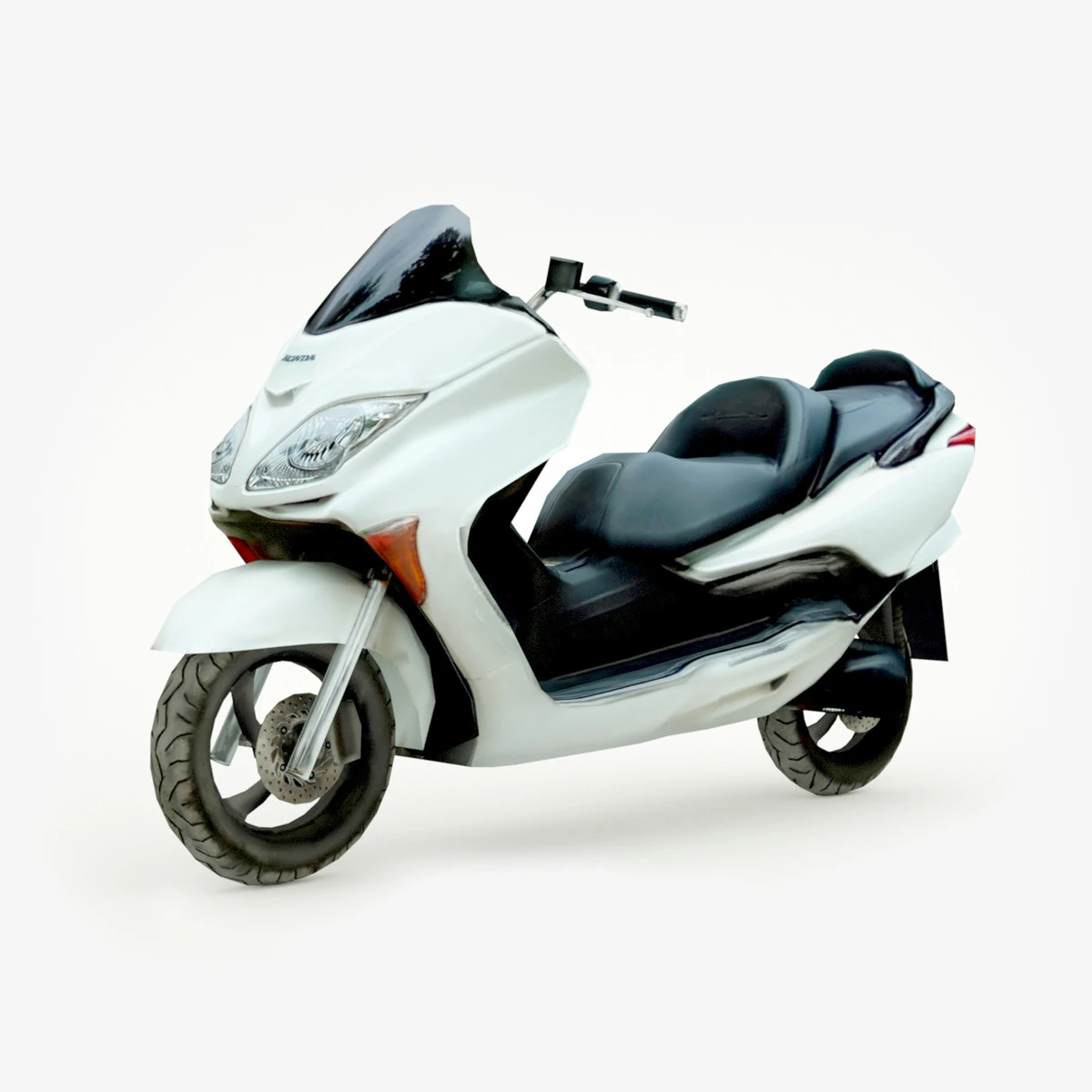Honda Forza 250 MF08 3D Model .c4d .max .obj .3ds .fbx .stl .blend 