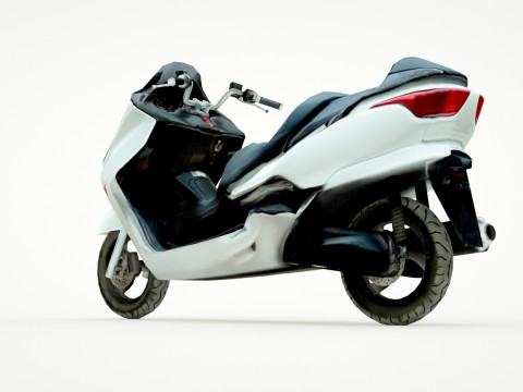 Honda Forza 250 MF08 3D Модель