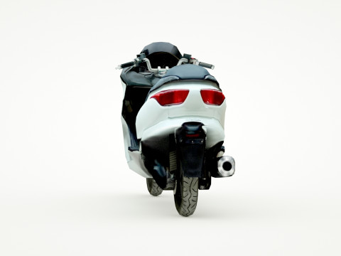 Honda Forza 250 MF08 3D Модель