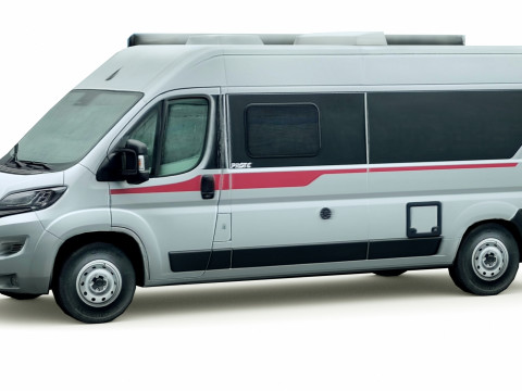Fiat Ducato Pilote Motorhome camper 3D Модель