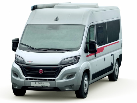 Fiat Ducato Pilote Motorhome camper 3D Модель