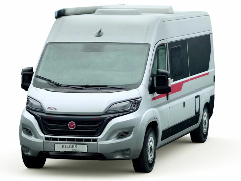 Кемпер Fiat Ducato Pilote Motorhome 3D Модель