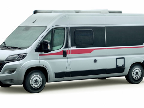 Fiat Ducato Pilote Motorhome camper 3D Модель