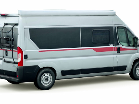 Fiat Ducato Pilote Motorhome camper 3D Модель