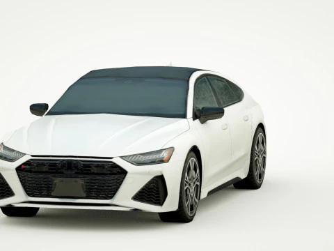 Audi A7 2022 Model 3D