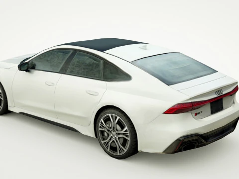Audi A7 2022 Model 3D