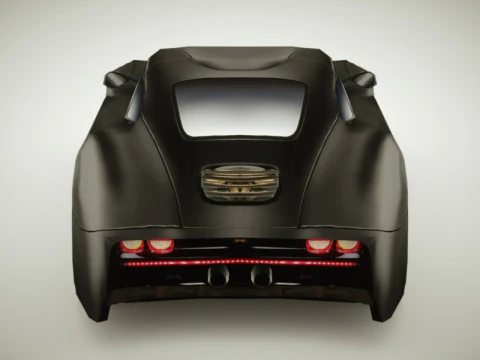 Generic Supercar v10 multicolors 3D Model