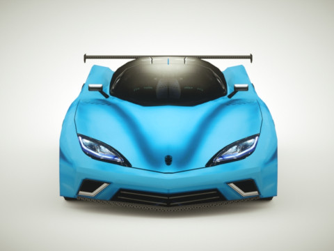 Generic Supercar v13 3D मॉडल