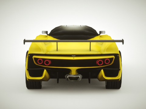 Generic Supercar v13 3D मॉडल