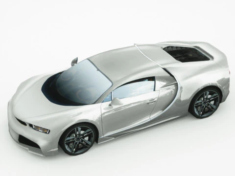 Supercar generica v14 Modello 3D