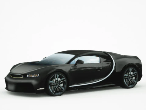 Supercar generica v14 Modello 3D