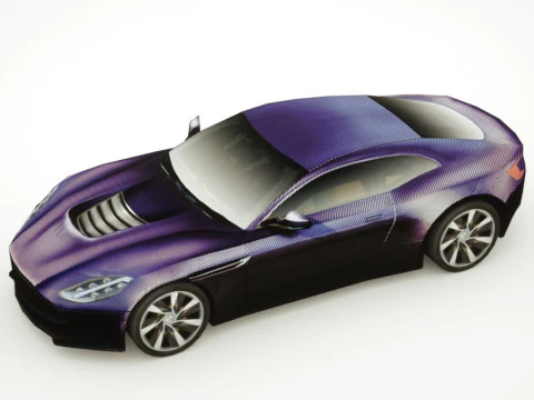 Supercar generica v15 Modello 3D