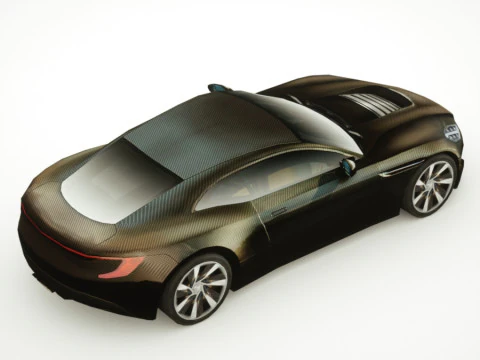 Supercar generica v15 Modello 3D