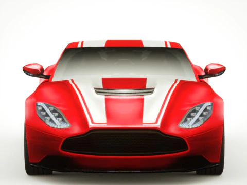 Supercar generica v15 Modello 3D