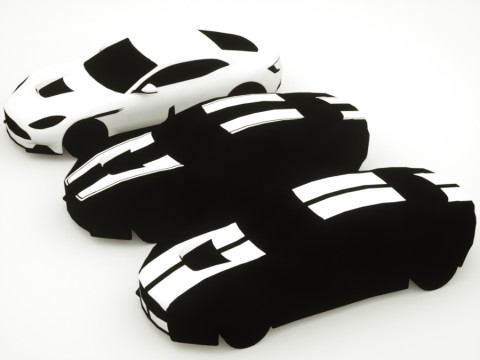 Generic Supercar v15 3D Model