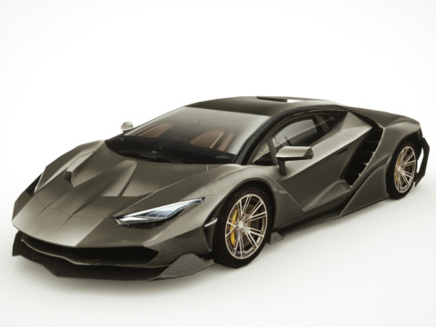 Generic Supercar v16 Model 3D