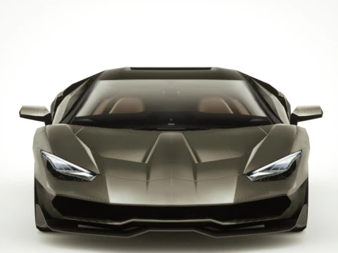 Supercar Generik v16 Model 3D