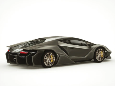 Supercar Generik v16 Model 3D