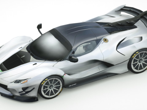 Generic Supercar v17 3D Model