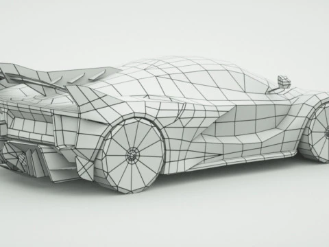 Og&oacute;lny supersamoch&oacute;d v17 Model 3D